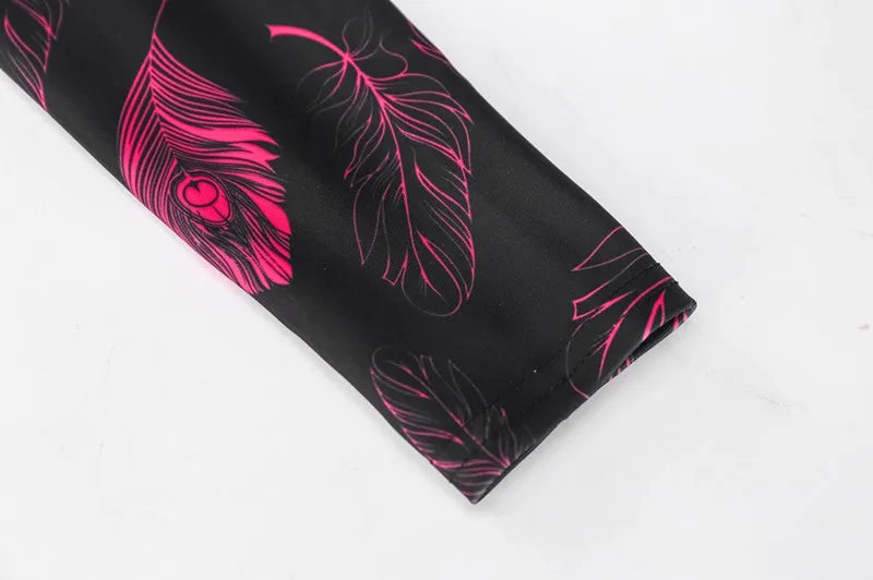 Flower & Leaf Design Arm Sleeve