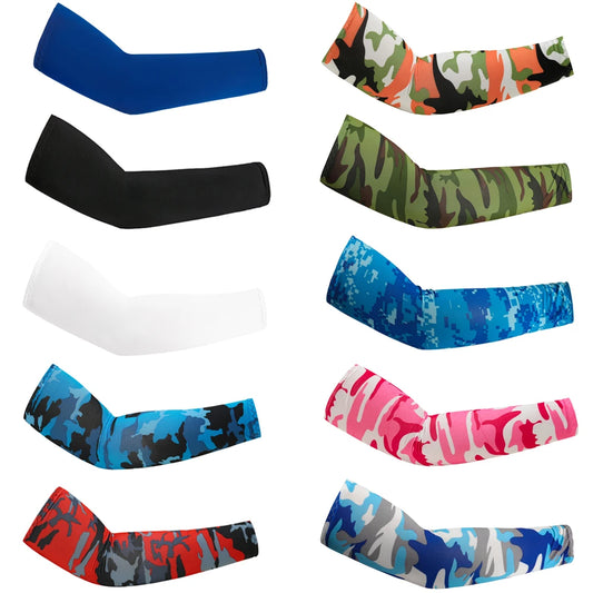 2Pcs Unisex Cooling Arm Sleeves