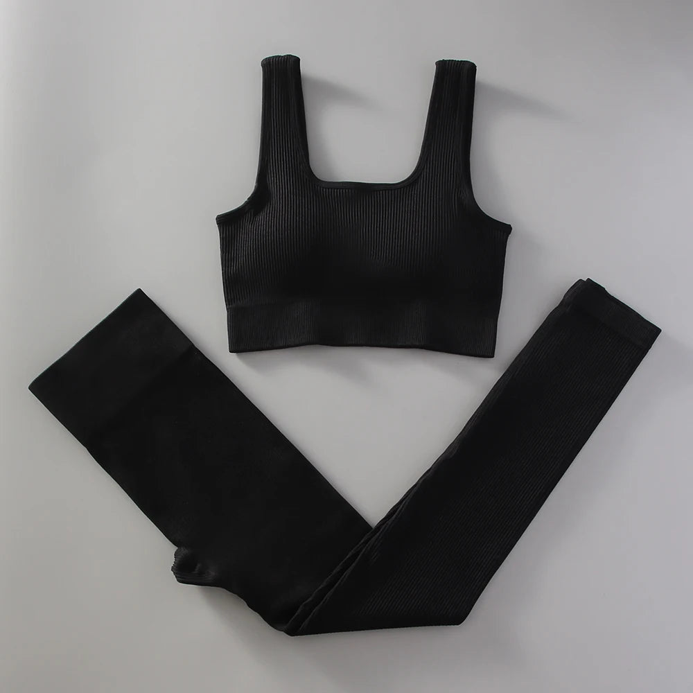 Women's Seamless High Waist Gym Set