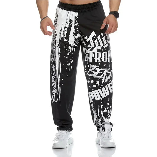 Graffiti Joggers Loose Fit