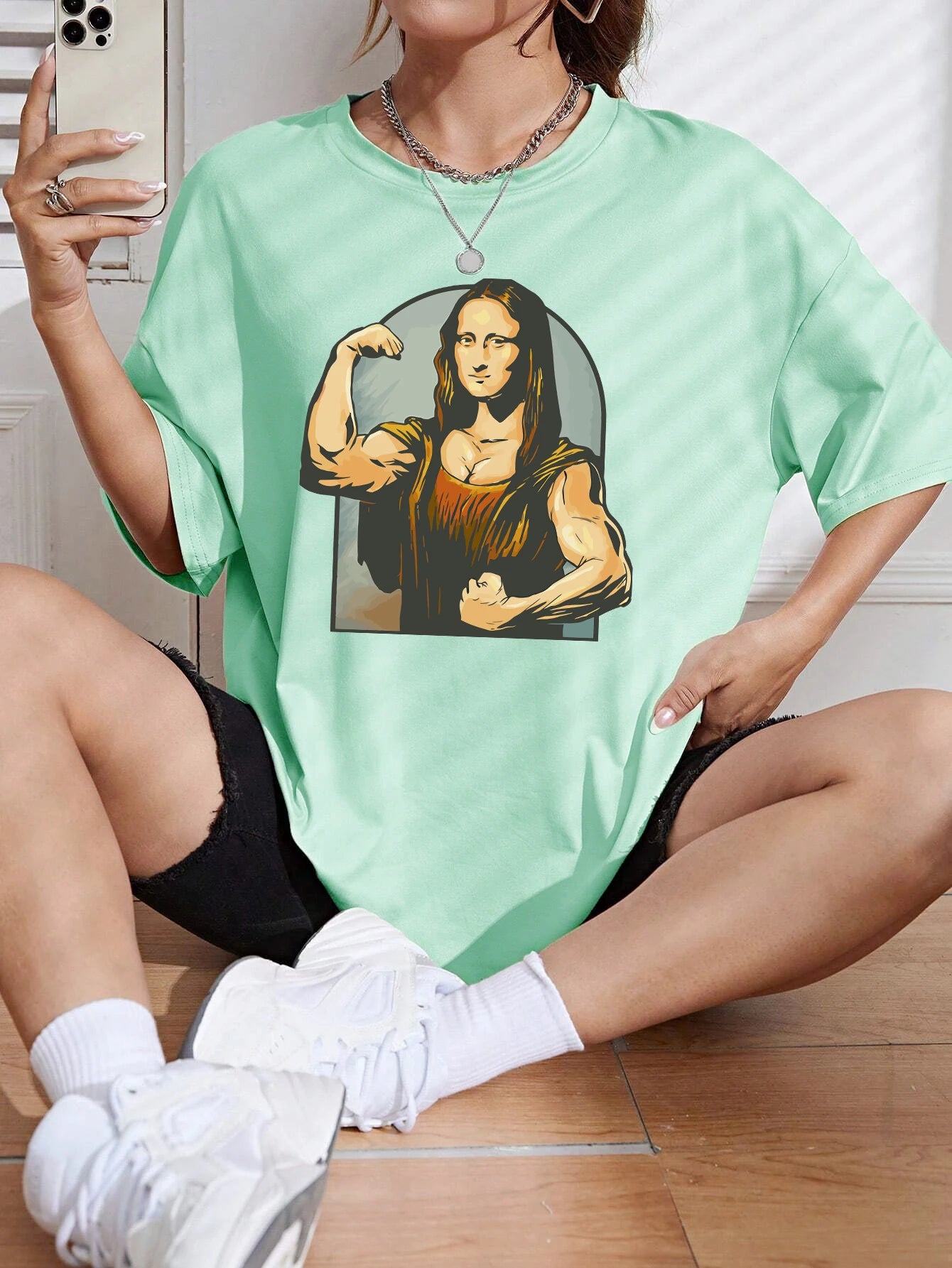 Jacked Mona Lisa