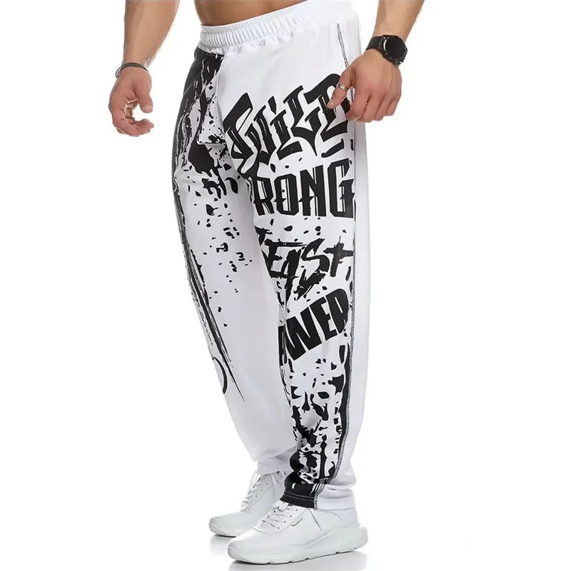 Graffiti Joggers Loose Fit