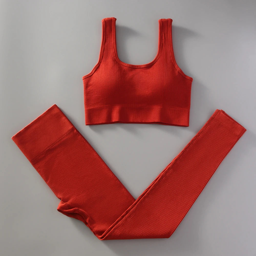 Women's Seamless High Waist Gym Set