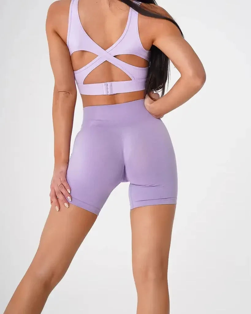 Women's Seamless Fitness Shorts