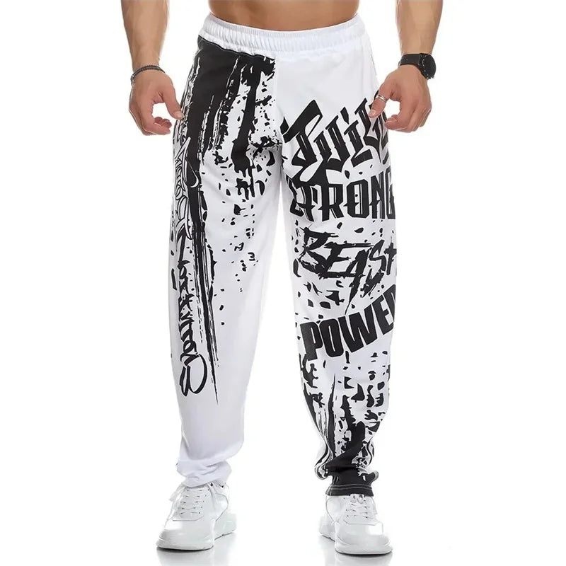 Graffiti Joggers Loose Fit