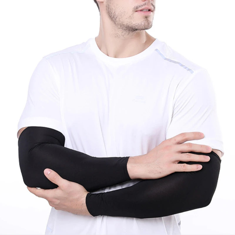 2Pcs Unisex Cooling Arm Sleeves