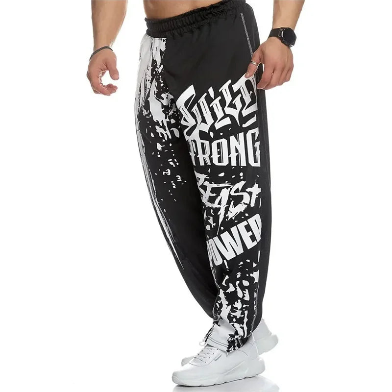 Graffiti Joggers Loose Fit