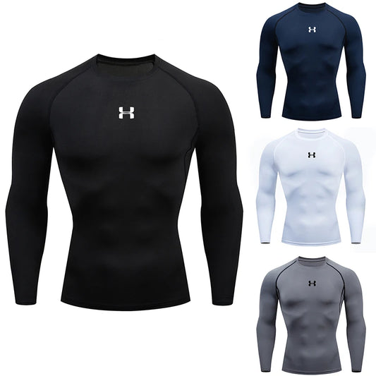 Men's long Sleeve Compression Shirt