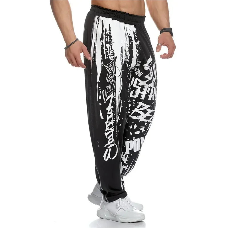 Graffiti Joggers Loose Fit