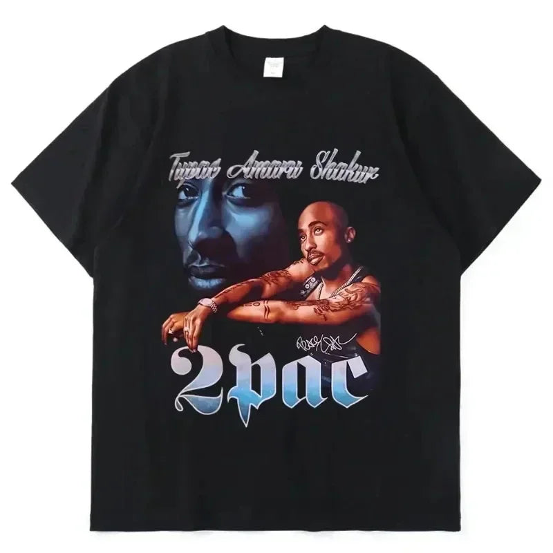 Tupac Baggy Gym T-shirt