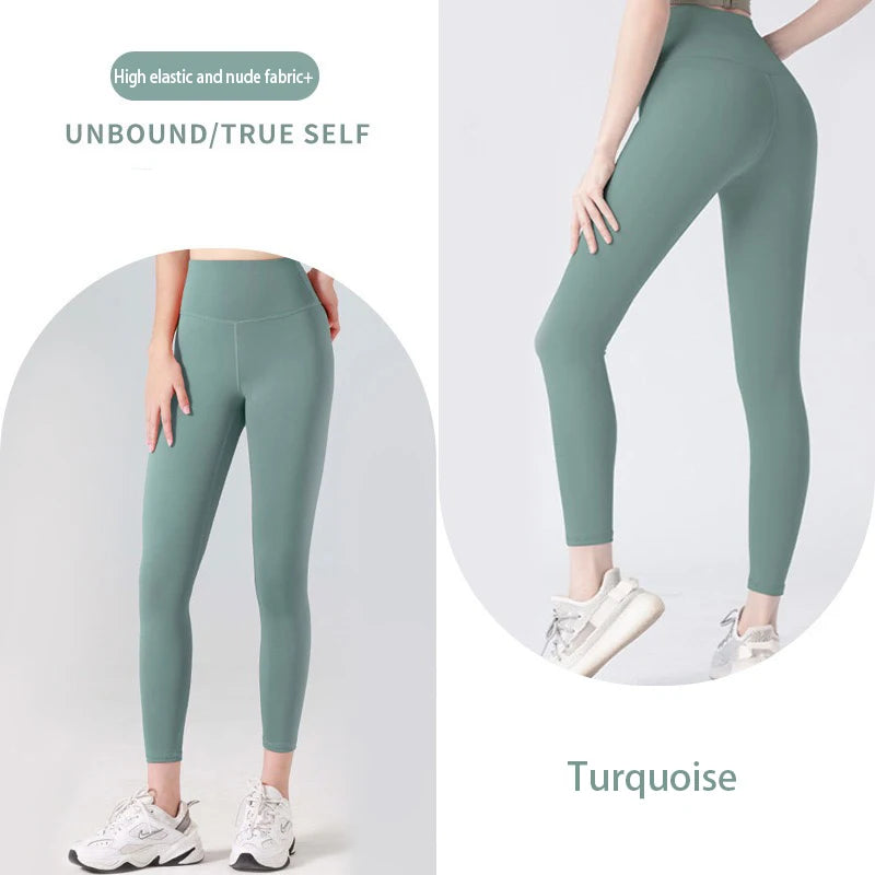 Women's Seamless Leggings With Pockets