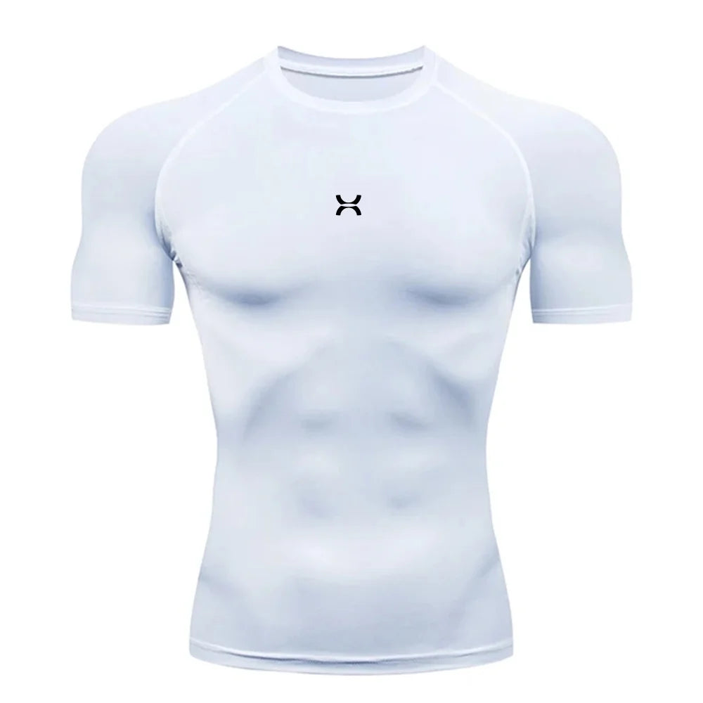 Men's Fitness compression T-shirt