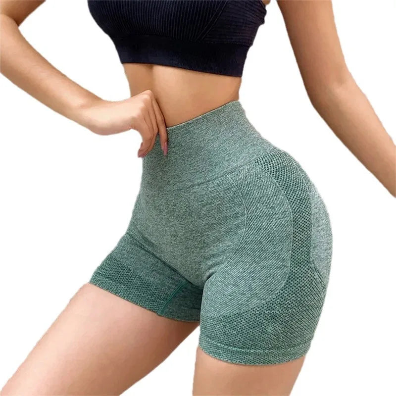 Women Yoga Shorts High Waist Workout And Sportswear