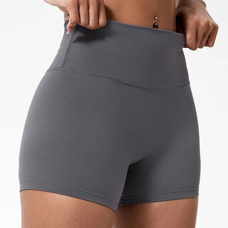 High Waist Women's Sports Shorts