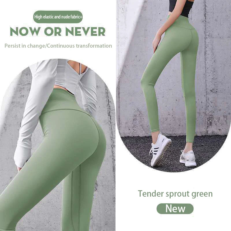 Women's Seamless Leggings With Pockets