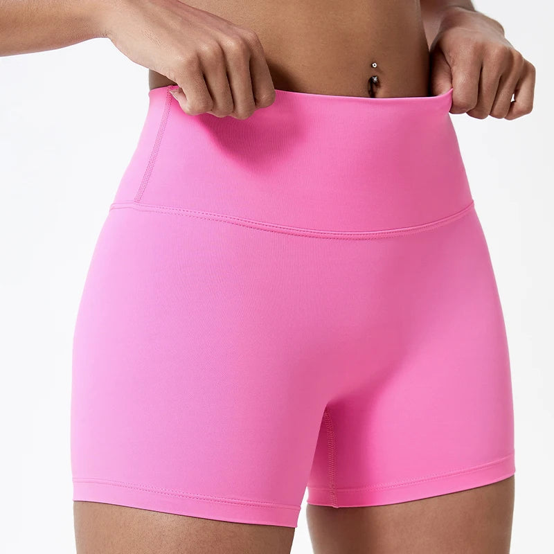 High Waist Women's Sports Shorts