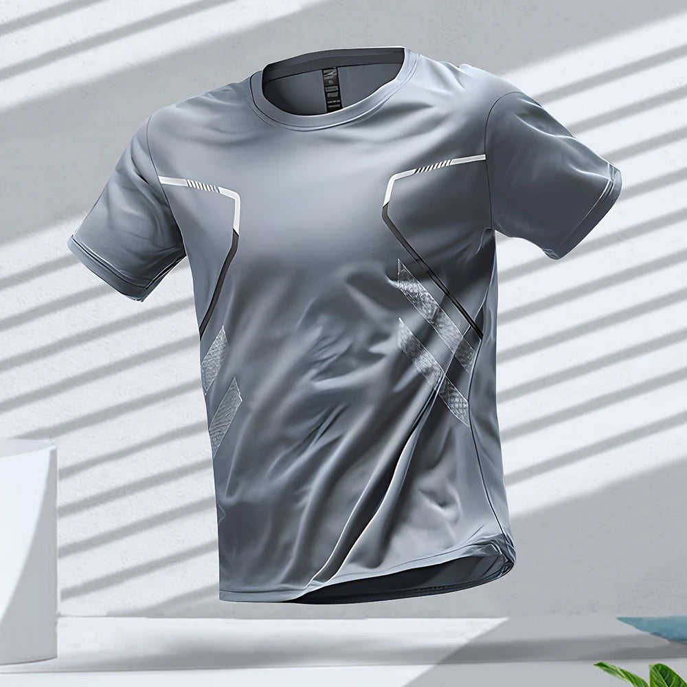 Men's Breathable Short Sleeve T-Shirts