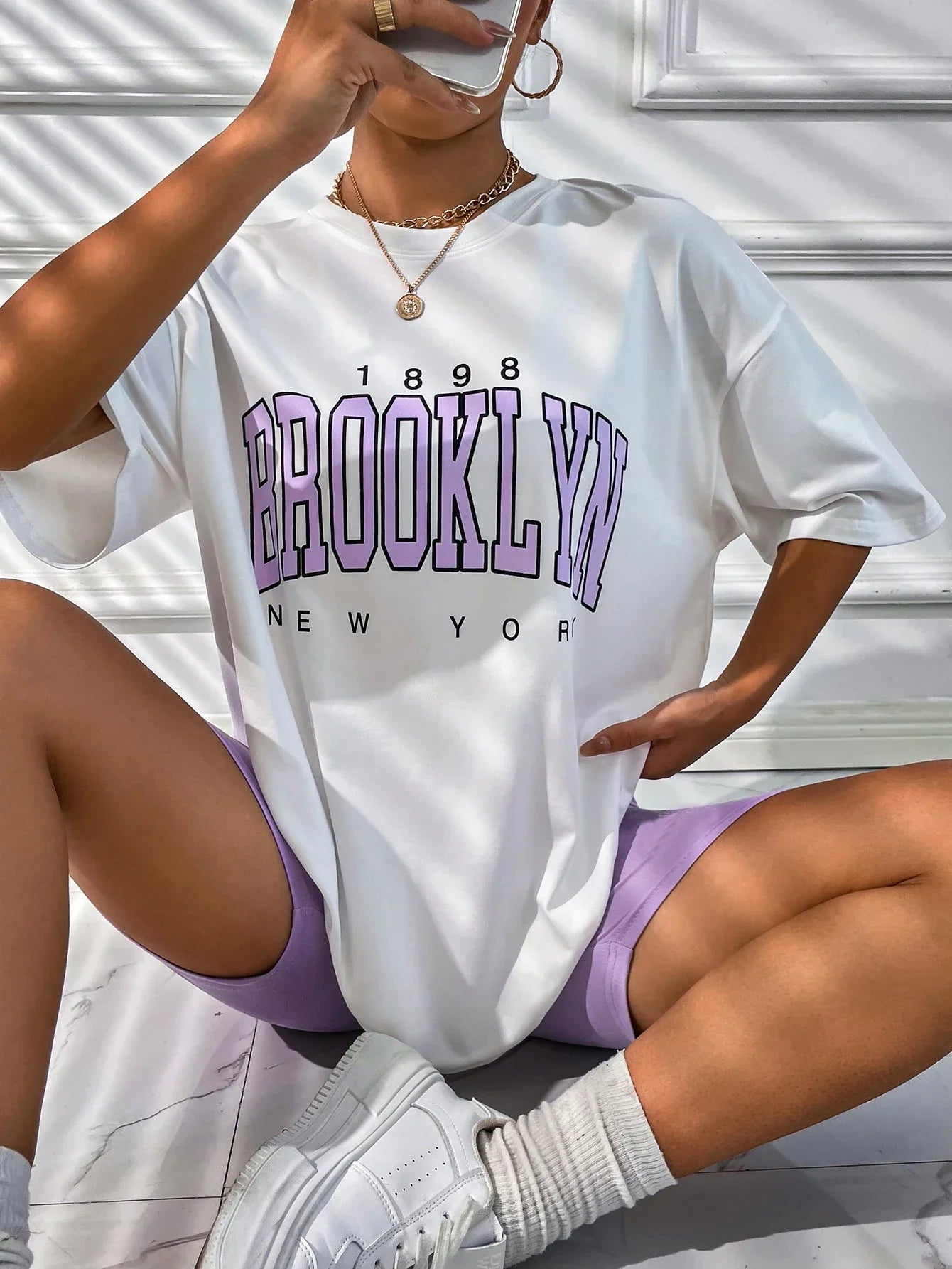 Women's 1898 Brooklyn York Oversized Shirt