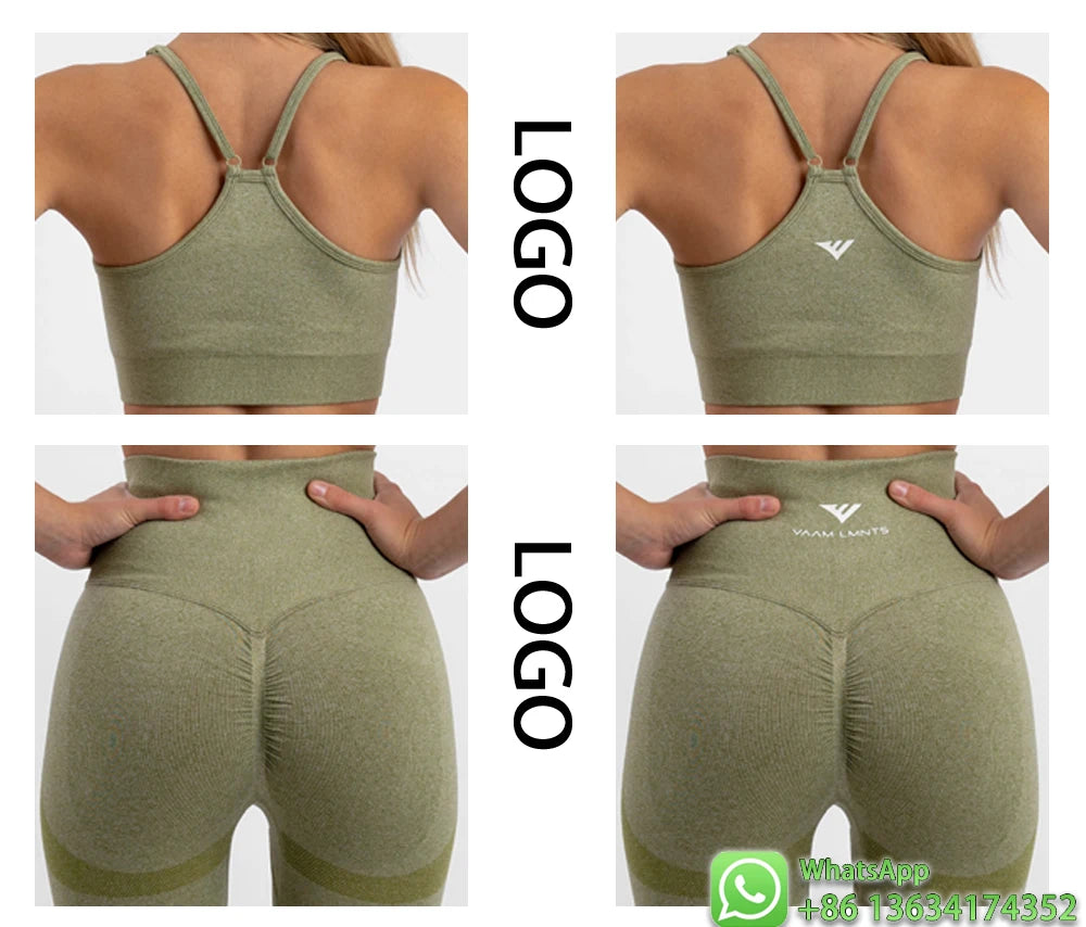 Women's Seamless High Waist Gym Set