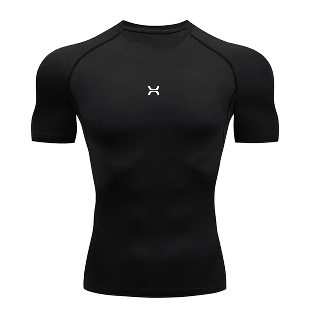 Men's Fitness compression T-shirt