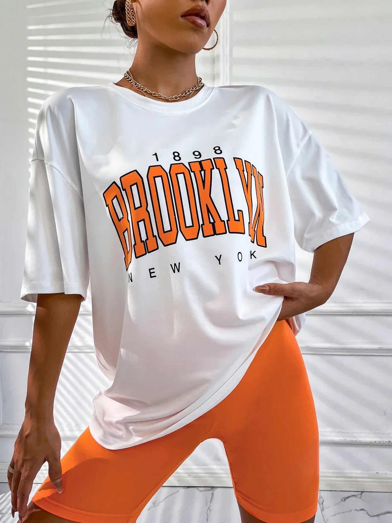 Women's 1898 Brooklyn York Oversized Shirt